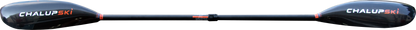CahlupSKI paddle with black shafts and blades featuring the brand name 'CHALUPSKI' 
